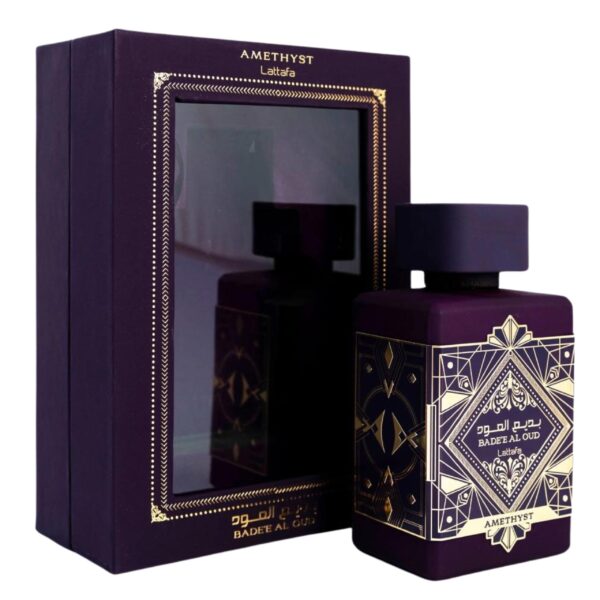 Lattafa Badee Al Oud Amethyst Eau De Parfum 100ml – Luxurious Amber Vanilla Perfume for Men & Women - Image 5