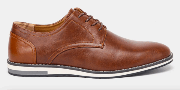 Men’s Handmade Genuine Leather Sneakers | Smart Casual Dress Shoes | Tan Brown | UK Size 6–12 - Image 2