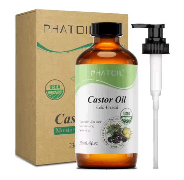 Organic Castor Oil – Cold Pressed & Unrefined | 118ml / 236ml | Essential Oil for Hair, Eyelashes, Skin & Nail Growth – Natural & Fragrance-Free - Image 9