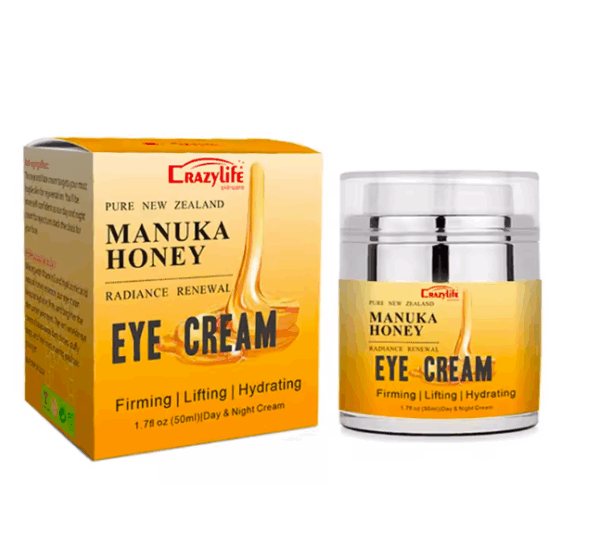 Organic Manuka Honey Face Serum & Cream Set | Moisturizing, Whitening, Anti-Wrinkle Skincare | Shrink Pores, Brighten, Plump & Smooth | 3pcs Serum + 100g Face Cream + 50g Eye Cream + 3pcs Set | Natural & Gentle | Unisex | Vegan | No Harsh Chemicals - Image 16