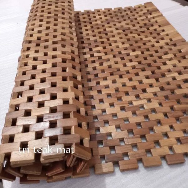 Natural Bamboo Wood Bath Mat & Floor Runner – Non-Slip, Eco-Friendly & Water-Resistant - Image 5