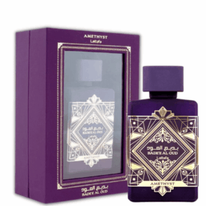 Lattafa Badee Al Oud Amethyst Eau De Parfum 100ml – Luxurious Amber Vanilla Perfume for Men & Women