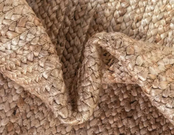 Jute Rug Runner Carpet Natural Jute Hand Woven Braided Beige Color For Living Room - Image 4